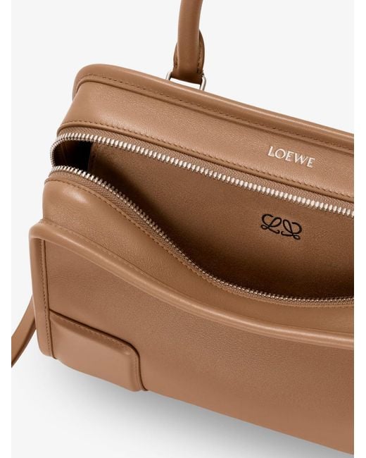 Loewe Brown Amazona 180 Leather Handbag