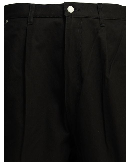 Comme des Garçons Black Formal Cotton Shorts