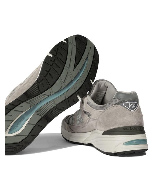 New Balance White "made In Uk 991v2" Sneakers for men