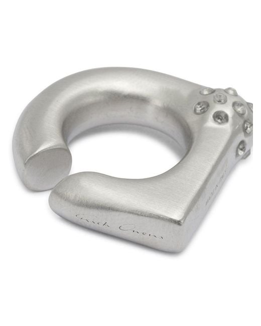 Rick Owens Metallic "Orb" Ear Cuff