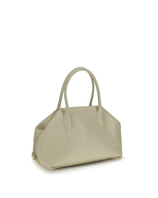 THEMOIRÈ Natural Tallia Trank Medium Shoulder Bag Rutabaga