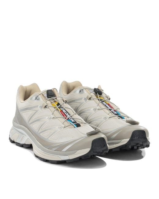 Salomon White "Xt-6" Low-Top Sneakers for men