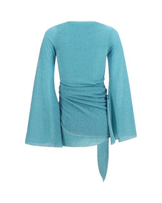 Oseree Blue Lumière Pareo Dress Sea