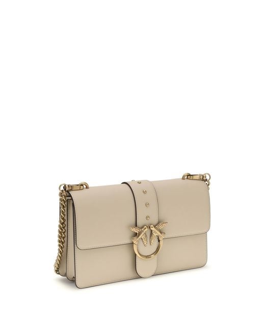Pinko Natural Shoulder Bag One Simply Love