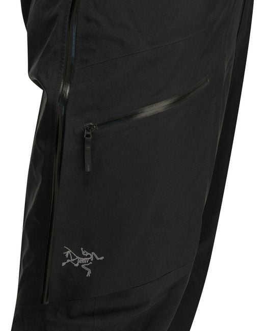 Arc'teryx Black Rush Bib Pants for men