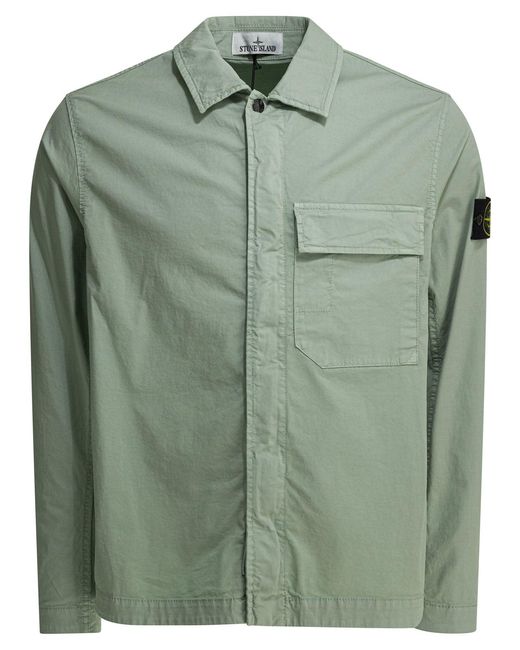 Men's Green Cotton Jacket