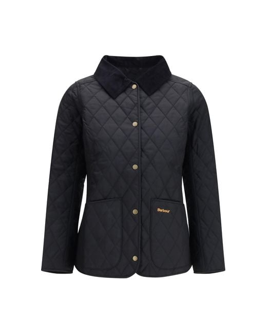 Barbour Black Annandale Quilted Jacket