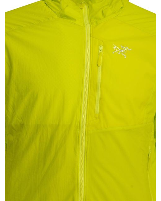 Arc'teryx Yellow "Proton" Technical Jacket for men