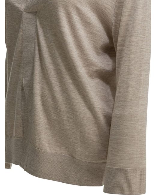 Sa Su Phi Gray Knitwear Beige