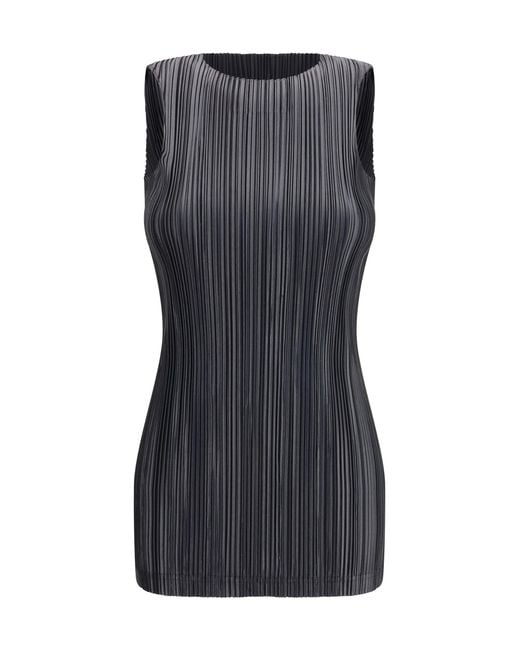 Phoebe Philo Black Top Razor-Pleated