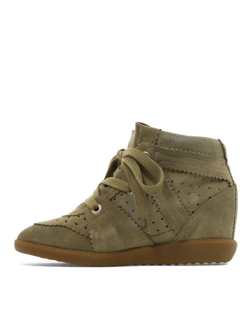 Isabel Marant Green "Bobby" Sneakers