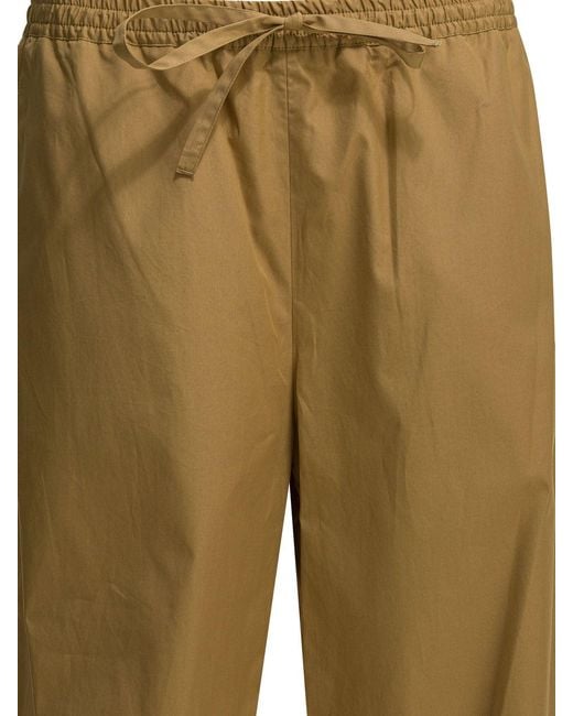Loulou de Saison Green Trousers Beige