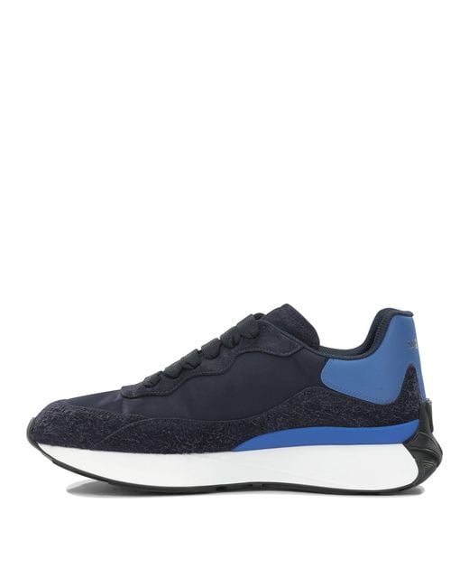 McQueen Blue Sneakers for men