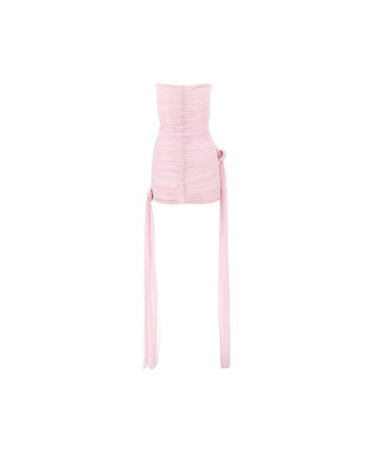 Maygel Coronel Pink 'Arena' Mini Dress