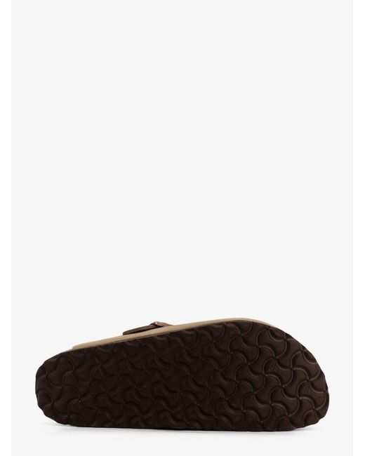 Birkenstock Brown Boston Bs Leather Mule