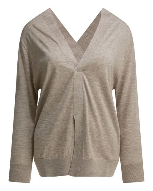 Sa Su Phi Gray Knitwear Beige