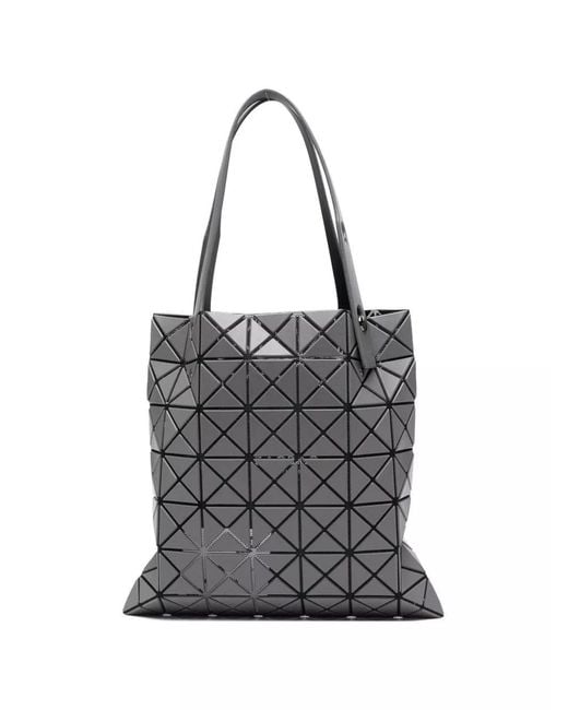 Issey Miyake Gray "Prism Matte" Small Shoulder Bag