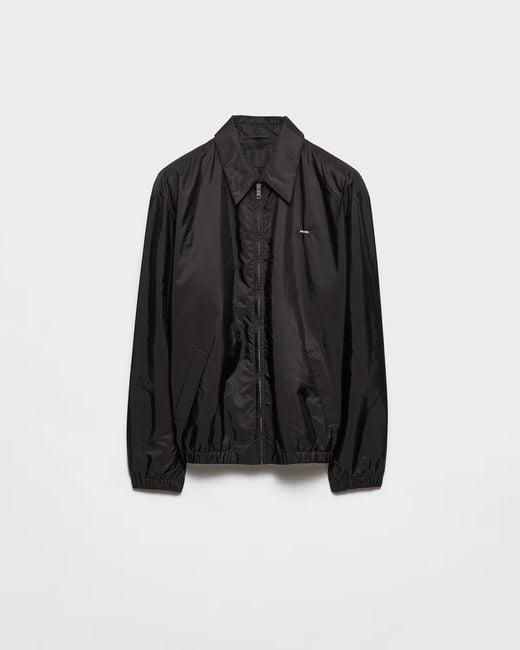 Prada Black Re-Nylon Jacket for men