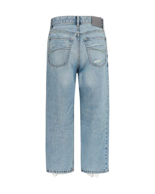Balenciaga Blue Jackie Capri Pants