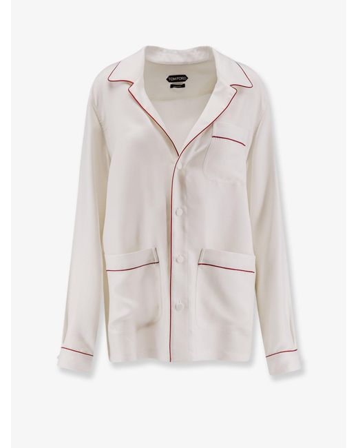 Tom Ford White Silk Shirt