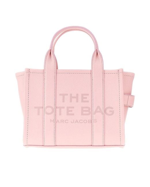 Marc Jacobs Pink Mini The Leather Tote Bag
