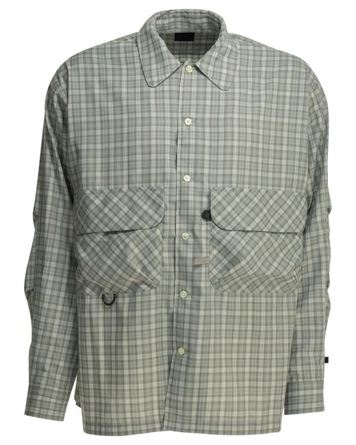 DAIWA PIER 39 Gray "Tech Sports" Casual Shirt