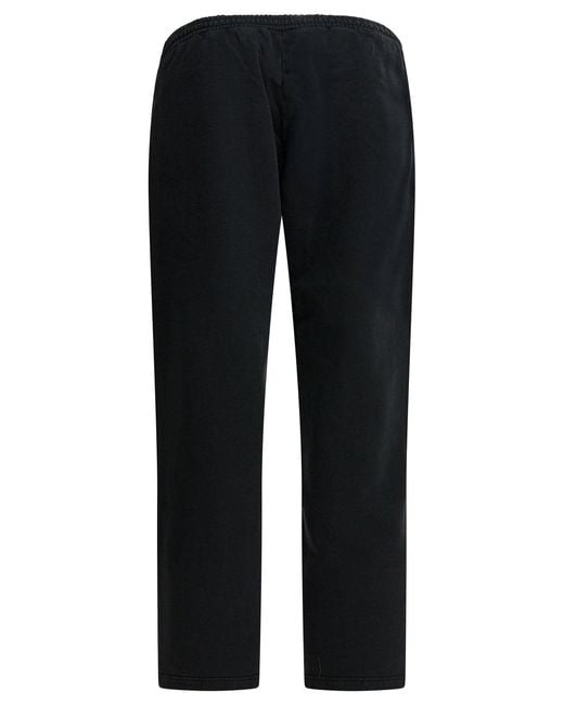 Balenciaga Black "Baggy Cursive" Pants for men