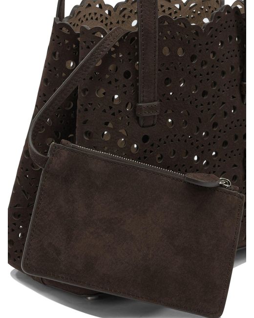 Alaïa Black Small "Mina 20" Handbag