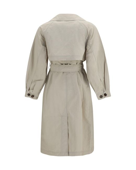 Barbour Multicolor Layla Rain Trench Mist/Dress//Tartan