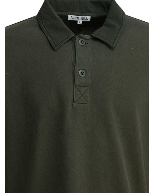 Alex Mill Green Rugby Polo Shirts for men