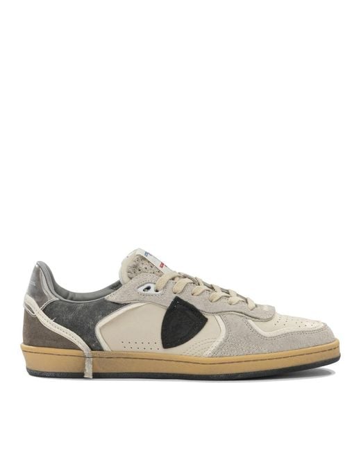 Philippe Model Gray Sneakers & Slip-On
