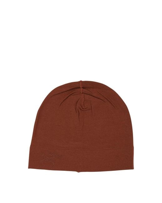 Arc'teryx Brown "Rho" Beanie for men