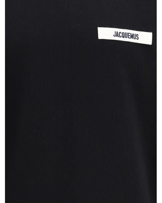 Jacquemus Blue Hooded Sweatshirt for men