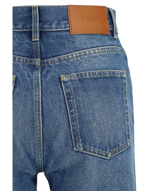 Chloé Blue Chloã Jeans Flared