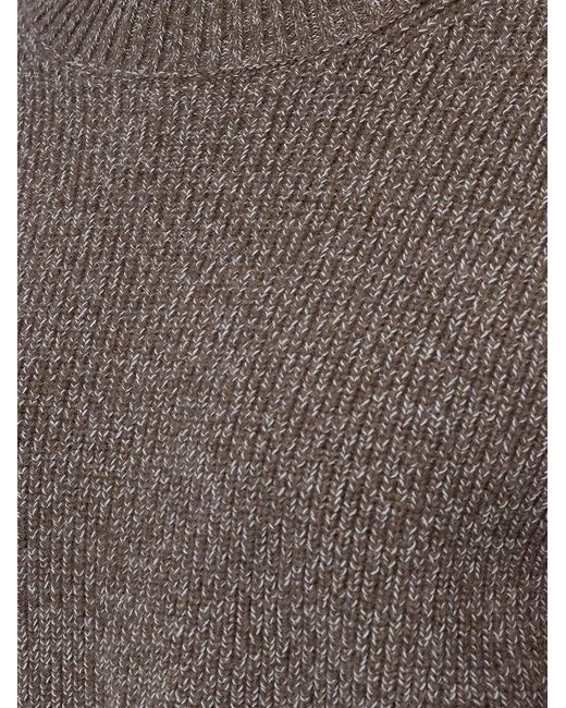 Closed Brown Wool Blend Sweater
