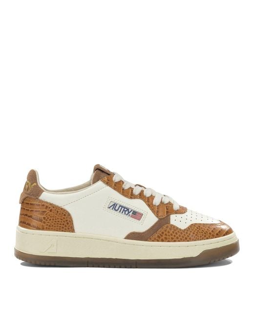 Autry Natural Medalist Low Sneakers