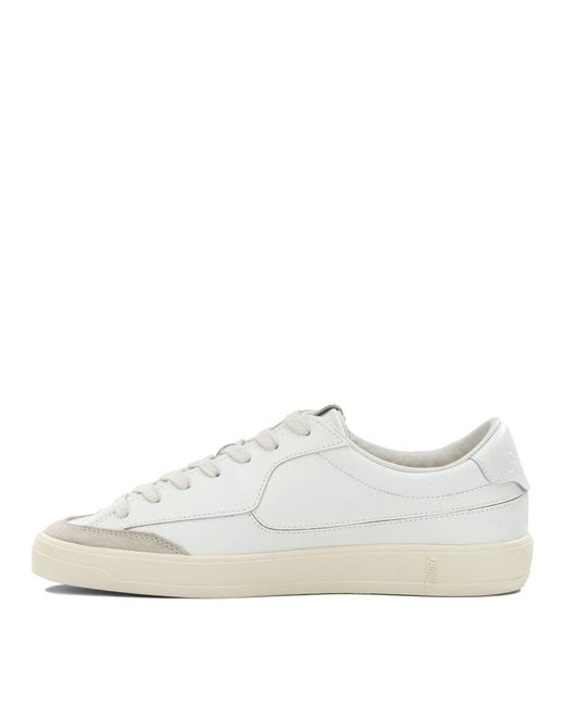 Autry White "Windscape Low" Sneakers for men