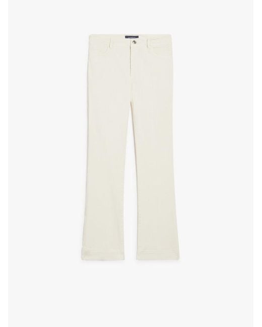 MAX MARA SPORTMAX DENIM White "Nilly" Jeans
