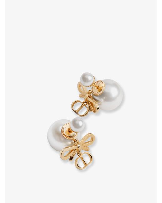 Dior Natural Dior Brass Earrings