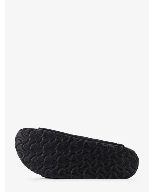 Birkenstock Black Rivet Suede Sandals