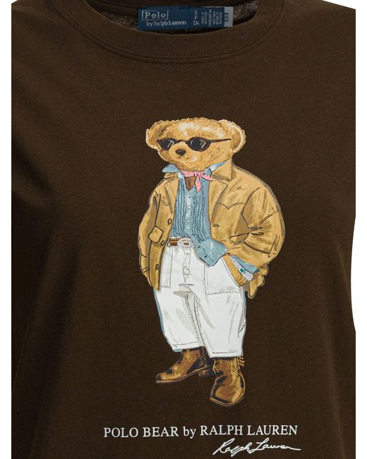 Polo Ralph Lauren Polo Bear T-shirts Brown
