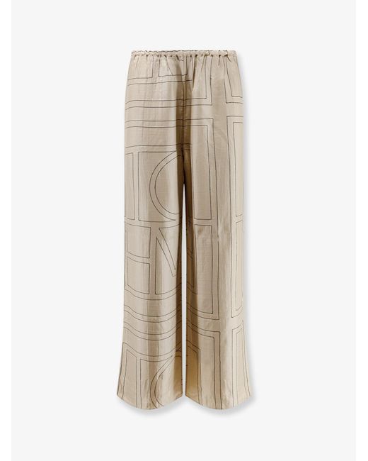 Women's Natural Pyjamas Organic Silk Trousers