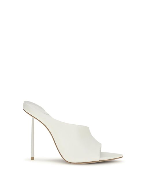 Le Silla White Sandals Futura