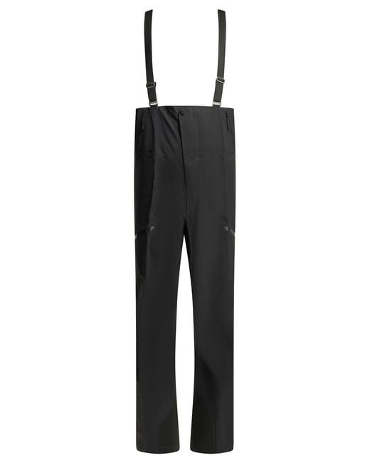 Arc'teryx Black Rush Bib Technical Pants for men