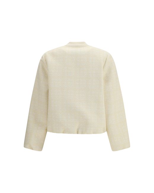Gucci White Tweed Jacket