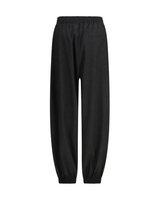 Rohe Black Trousers Balloon Track