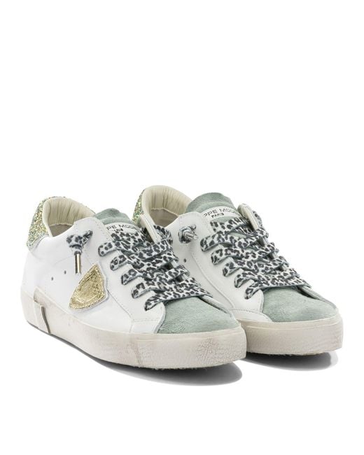 Philippe Model White Sneakers & Slip-on