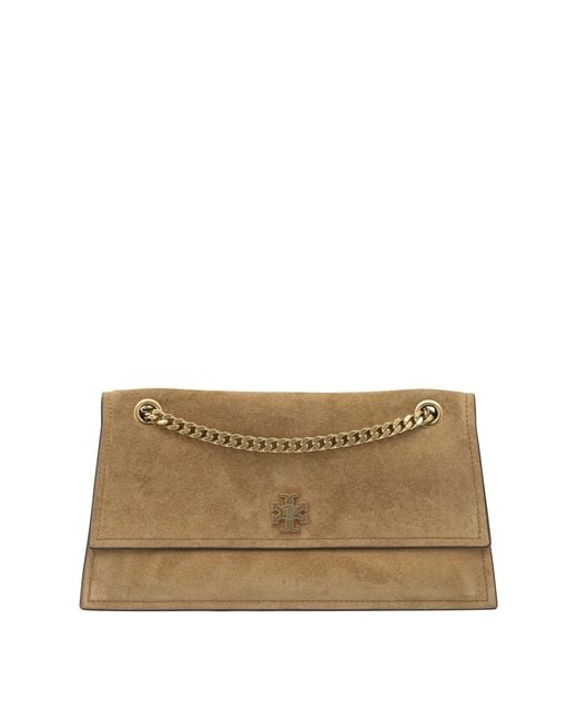 Tory Burch Natural Shoulder Bags