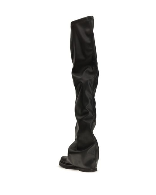The Attico Black Robin Extra-Long Boots