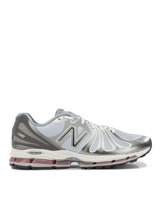 New Balance White "1890" Low Sneakers